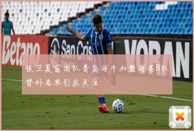 张卫夏窗离队青岛海牛加盟海港B队替补名单引发关注